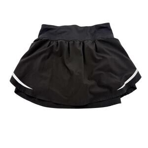 Calla black Skort women's SMALL athleisure skirt running workout wear reflective